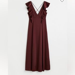 H&M floor length dress for occasional